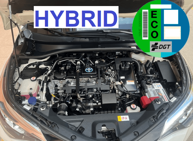 TOYOTA CHR HYBRID ACTIVE 125H AÑO 12-2020 lleno