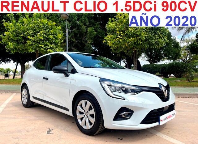 RENAULT CLIO (V) 1.5DCi 90CV ENERGY BUSINESS AÑO 2020 lleno