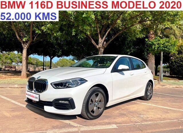 BMW 116D BUSINESS 115D AÑO 2020 lleno