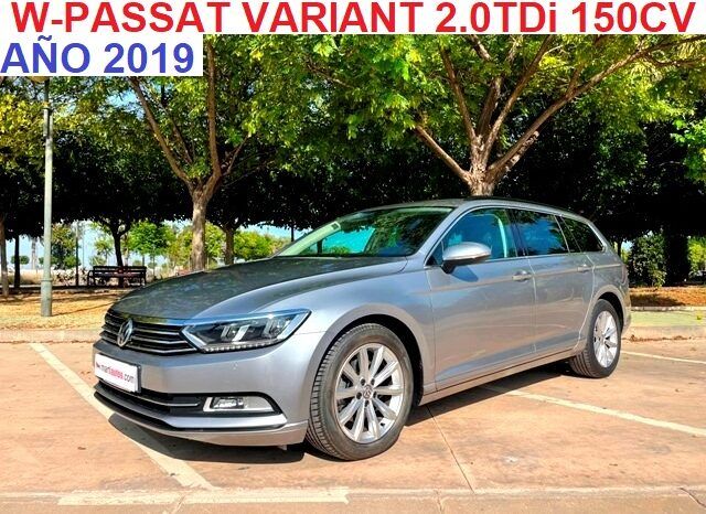 VOLKSWAGEN PASSAT VARIANT ADVANCE 2.0TDi 150CV AÑO 2019 lleno