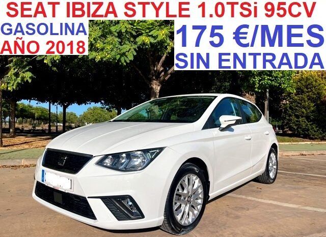 SEAT IBIZA STYLE 1.0TSi 95CV AÑO 2018 lleno