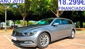 VOLKSWAGEN PASSAT VARIANT ADVANCE 2.0TDi 150CV AÑO 2019 lleno