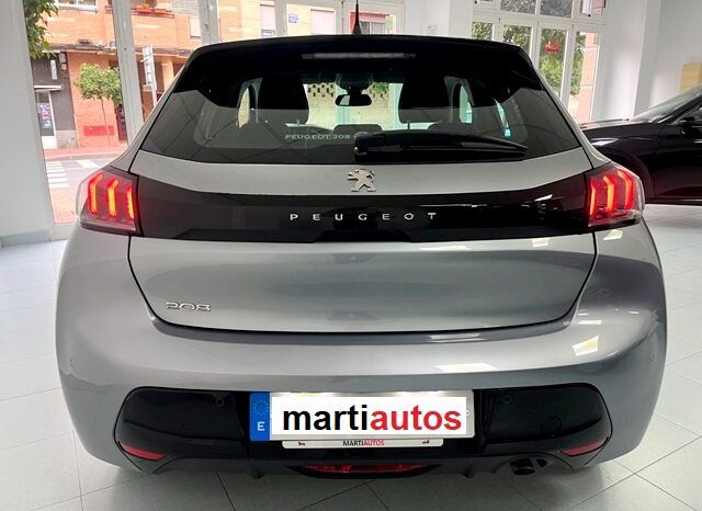 PEUGEOT 208 ALLURE 1.2i 100CV 6 VELOCIDADES AÑO 2020 lleno