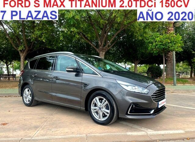 FORD S MAX TITANIUM 2.0TDCi 150CV AÑO 2020 lleno