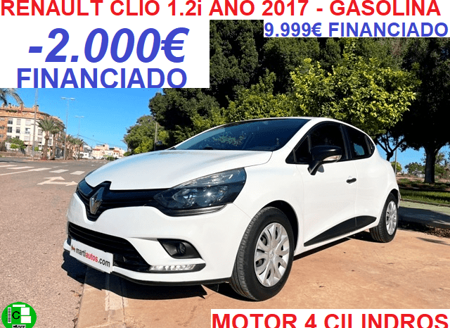 RENAULT CLIO (IV) 1.2i AÑO 10-2017 lleno