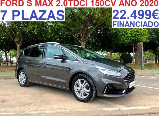 FORD S MAX TITANIUM 2.0TDCi 150CV AÑO 2020 lleno