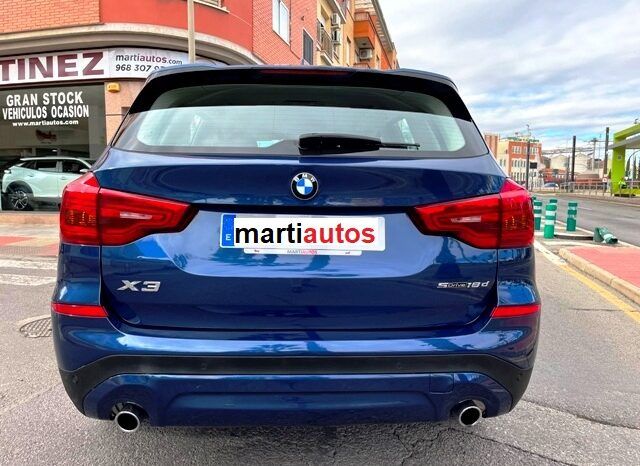 BMW X3 SDRIVE 18dA 150CV AUTOMATICO AÑO 2020 lleno