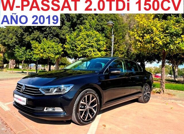 VOLKSWAGEN PASSAT ADVANCE 2.0TDi 150CV AÑO 2019 lleno