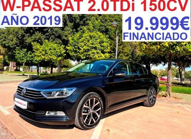 VOLKSWAGEN PASSAT ADVANCE 2.0TDi 150CV AÑO 2019 lleno