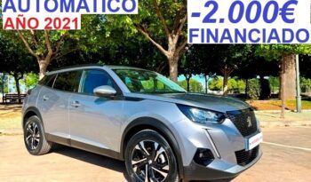 PEUGEOT 2008 ALLURE AT8 1.2i 130CV AÑO 2021 lleno