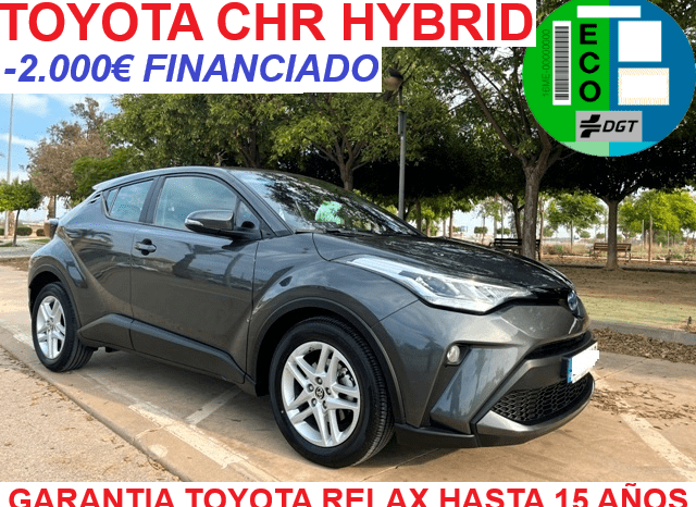 TOYOTA CHR HYBRID ACTIVE 125H MODELO 2021 lleno