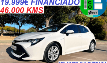 TOYOTA COROLLA ACTIVE TECH 125H HYBRID AÑO 11-2020 lleno