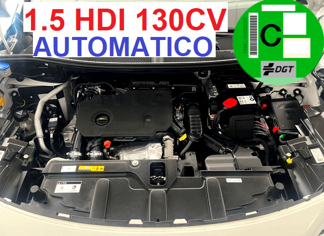 PEUGEOT 3008 ALLURE PACK 1.5HDI 130CV AT8 – AUTOMATICO AÑO 2021 lleno