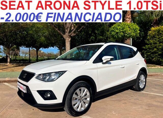 SEAT ARONA STYLE 1.0TSi 95CV AÑO 2019 lleno