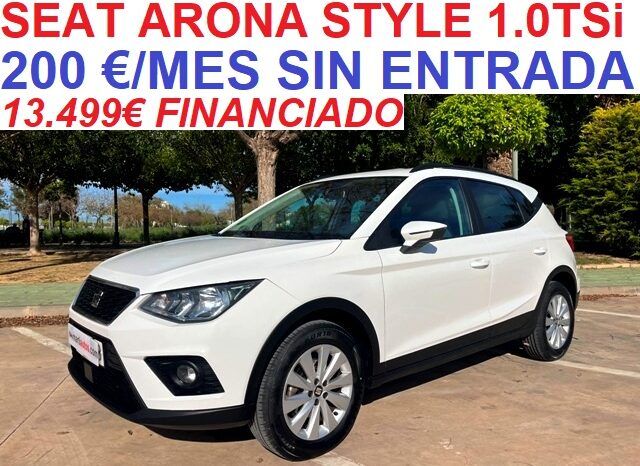 SEAT ARONA STYLE 1.0TSi 95CV AÑO 2019 lleno