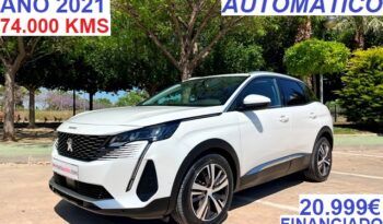 PEUGEOT 3008 ALLURE PACK 1.5HDI 130CV AT8 – AUTOMATICO AÑO 2021 lleno