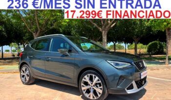 SEAT ARONA XPERIENCE 1.0TSi 110CV DSG AÑO 2022 lleno