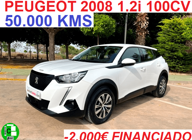 PEUGEOT 2008 ACTIVE PACK 1.2i 100CV AÑO 2021 lleno