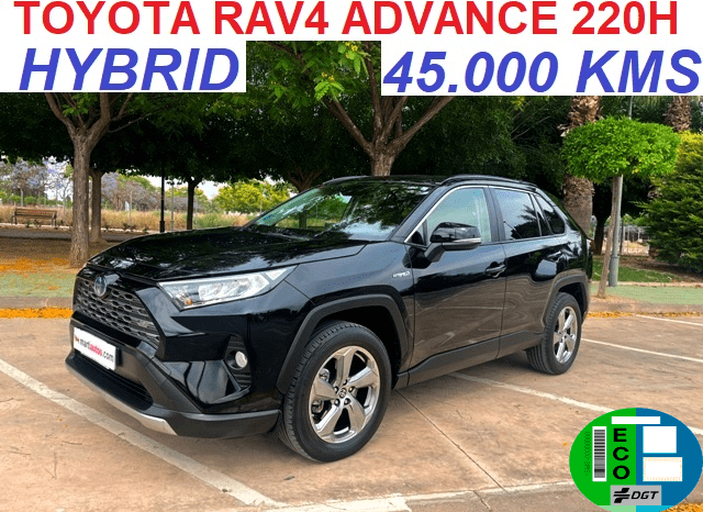 TOYOTA RAV4 220H ADVANCE HYBRID AÑO 2021 lleno