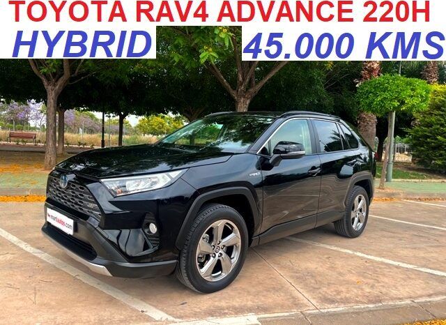 TOYOTA RAV4 220H ADVANCE HYBRID AÑO 2021 lleno