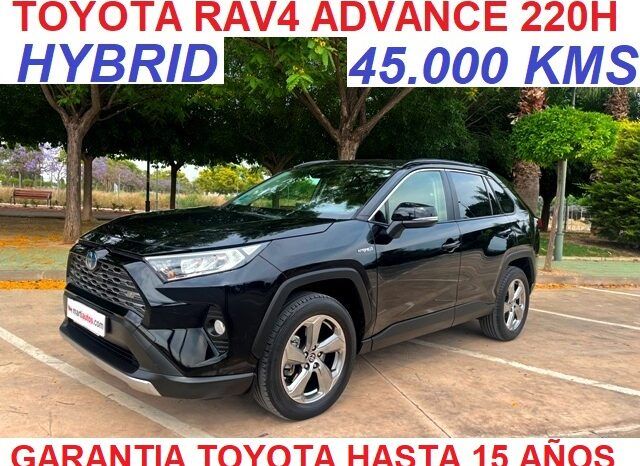 TOYOTA RAV4 220H ADVANCE HYBRID AÑO 2021 lleno