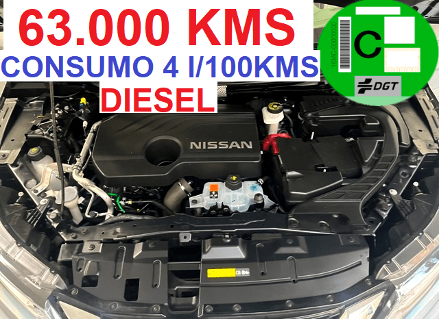 NISSAN QASHQAI ACENTA EDITION 1.5DCi 115CV AÑO 2019 lleno