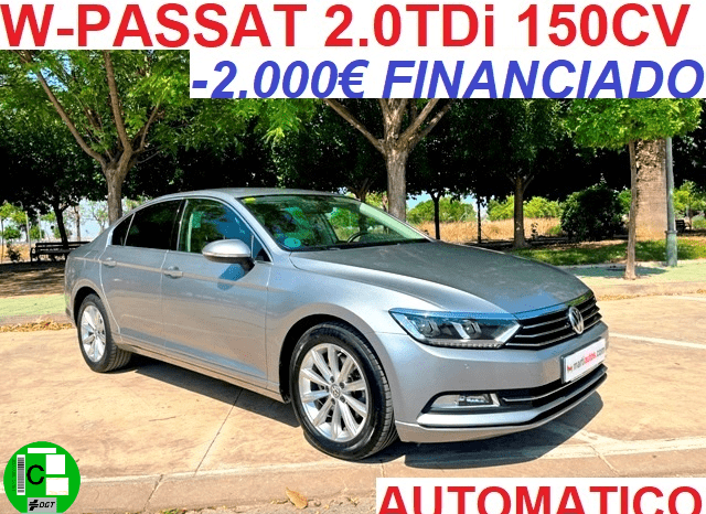 VOLKSWAGEN PASSAT ADVANCE 2.0TDi 150CV AUTOMATICO AÑO 2018 lleno