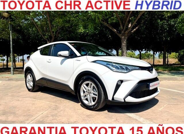 TOYOTA CHR ACTIVE 125H HYBRID AÑO 2021 lleno