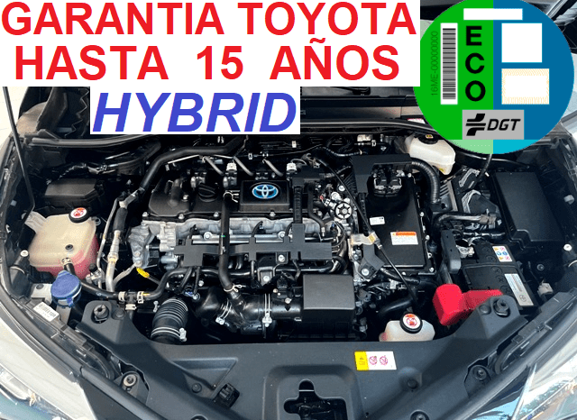 TOYOTA CHR ADVANCE 125H HYBRID AÑO 2021 lleno