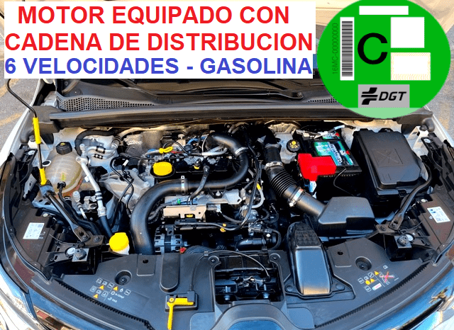 RENAULT CAPTUR INTENS 1.0TCe 92CV 6 VELOCIDADES AÑO 2021 lleno