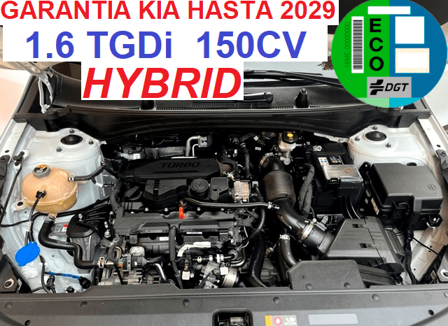 KIA SPORTAGE DRIVE 1.6 TGDi 150CV HYBRID AÑO 2022 lleno