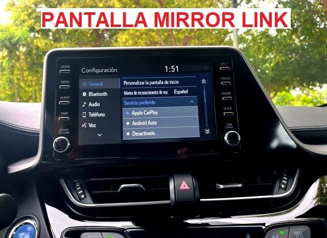 TOYOTA CHR ACTIVE 125H HYBRID AÑO 2021 lleno