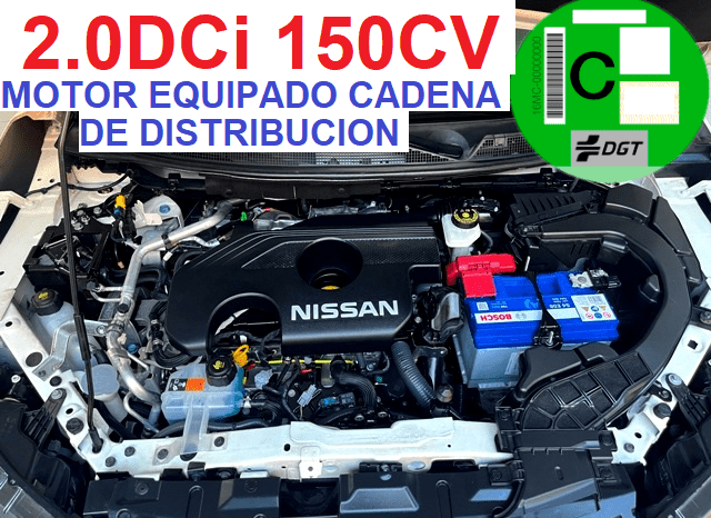 NISSAN QASHQAI N-CONNECT 2.0DCi 150CV AÑO 2019 lleno