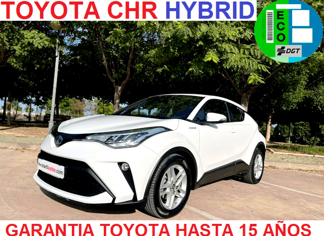 TOYOTA CHR ACTIVE 125H HYBRID AÑO 2021 lleno