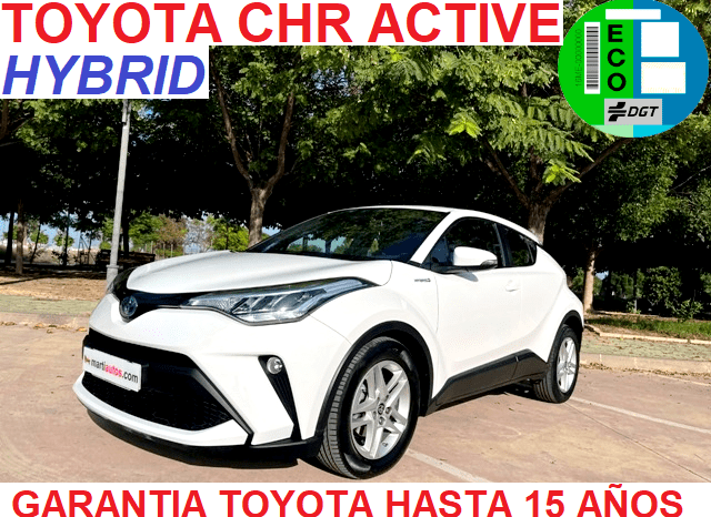 TOYOTA CHR ACTIVE 125H HYBRID AÑO 2021 lleno