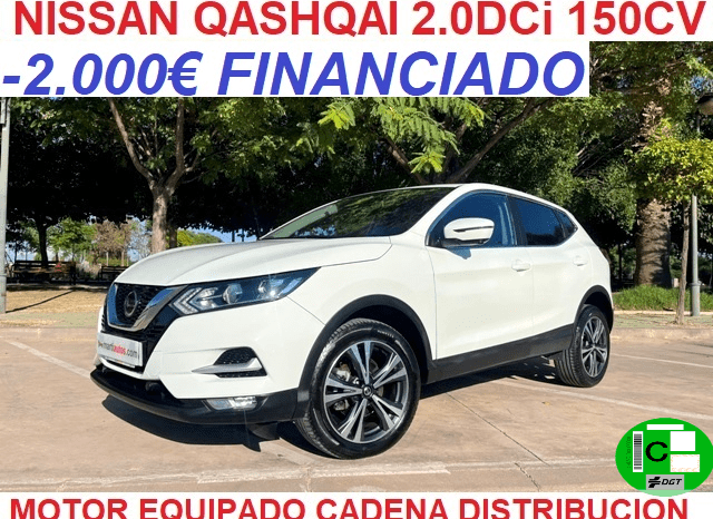 NISSAN QASHQAI N-CONNECT 2.0DCi 150CV AÑO 2019 lleno