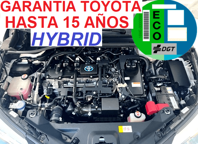 TOYOTA CHR ACTIVE 125H HYBRID AÑO 2021 lleno