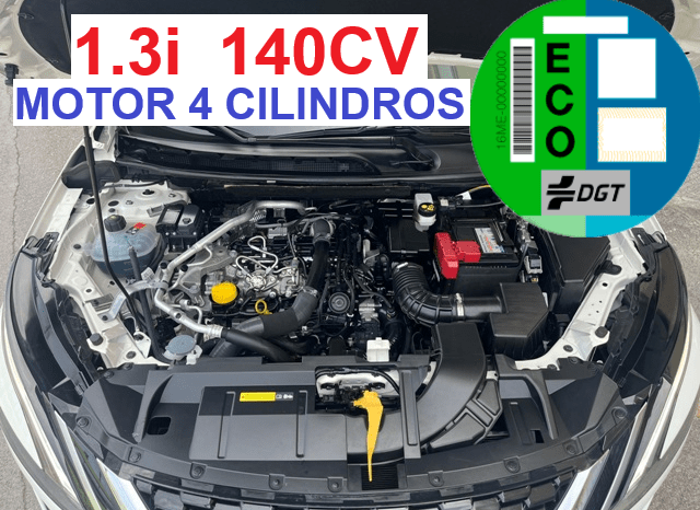 NISSAN QASHQAI ACENTA 1.3i 140CV HYBRID AÑO 2021 lleno