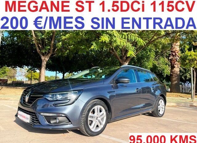 RENAULT MEGANE ST BUSINESS 1.5DCi 115CV AÑO 2019 lleno