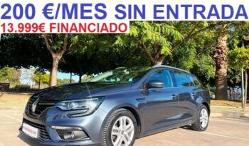 RENAULT MEGANE ST BUSINESS 1.5DCi 115CV AÑO 2019 lleno