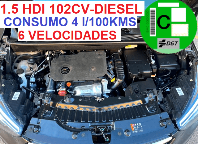 OPEL CROSSLAND X DESIGN LINE 1.5HDI 102CV AÑO 2019 lleno