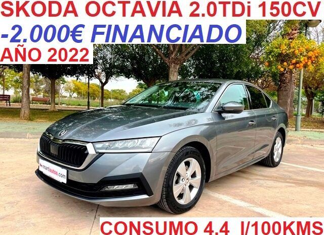 SKODA OCTAVIA AMBITION 2.0TDi 150CV AÑO 10-2022 lleno