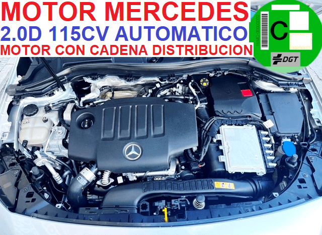 MERCEDES-BENZ B180 CDi 2.0 115CV AUTOMATICO AÑO 2021 lleno