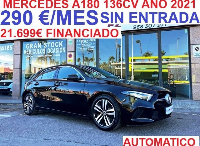 MERCEDES A180 AUTOMATICO AÑO 2021 lleno