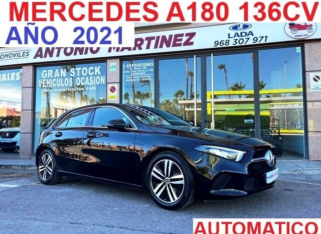 MERCEDES A180 AUTOMATICO AÑO 2021 lleno