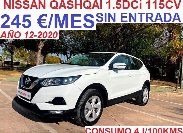 NISSAN QASHQAI ACENTA 1.5DCi 115CV AÑO 12-2020 lleno