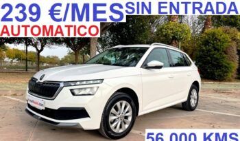 SKODA KAMIQ AMBITION 1.0TSi 110CV DSG – AUTOMATICO AÑO 2021 lleno