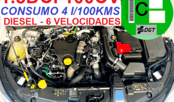 RENAULT CLIO (V) 1.5DCi 100CV 6 VELOCIDADES AÑO 11-2021 lleno