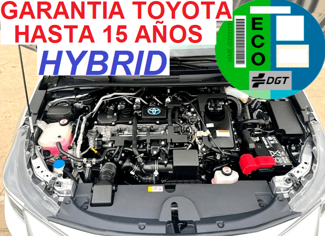 TOYOTA COROLLA ACTIVE TECH 125H HYBRID AÑO 2022 lleno