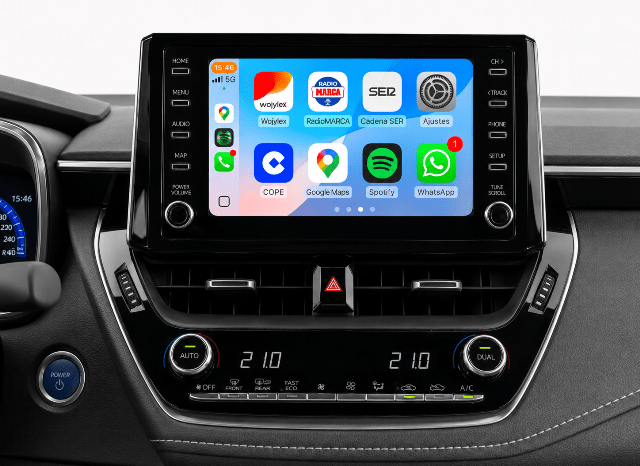 TOYOTA COROLLA ACTIVE TECH 125H HYBRID AÑO 2022 lleno